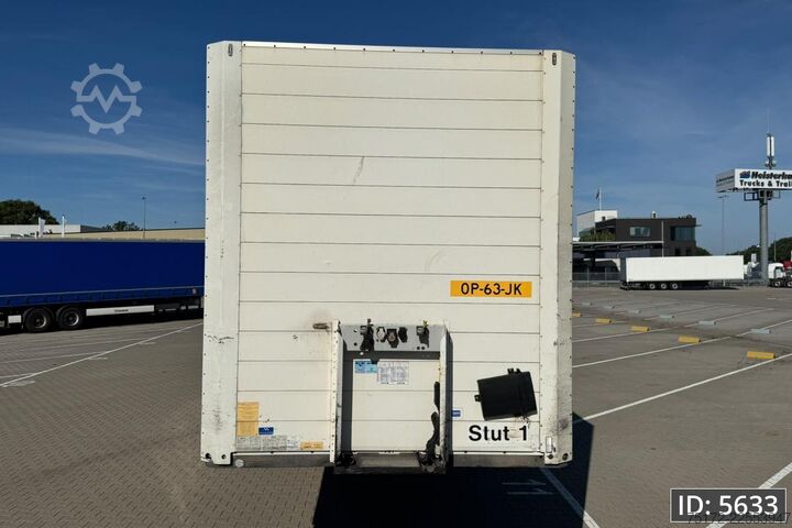 Kuffert Schmitz Cargobull SCB/S3B / Disk brakes / Double stock