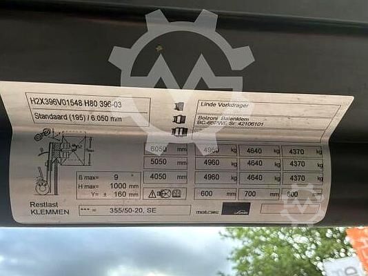 Gaffeltruck Linde H 80 D (396)