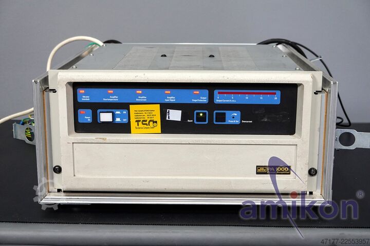 Svingtestsystem med PA 1000 forstærker LDS V455 Shaker Vibrationsprüfsystem