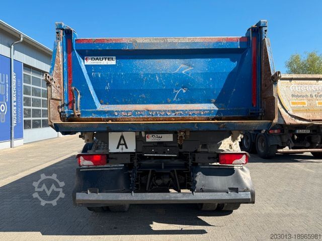 Autocarro ribaltabile SCANIA P 410 8x4 Dreiseitenkipper DAUTEL