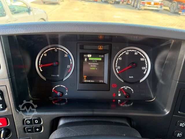 Autocarro ribaltabile SCANIA P 410 8x4 Dreiseitenkipper DAUTEL