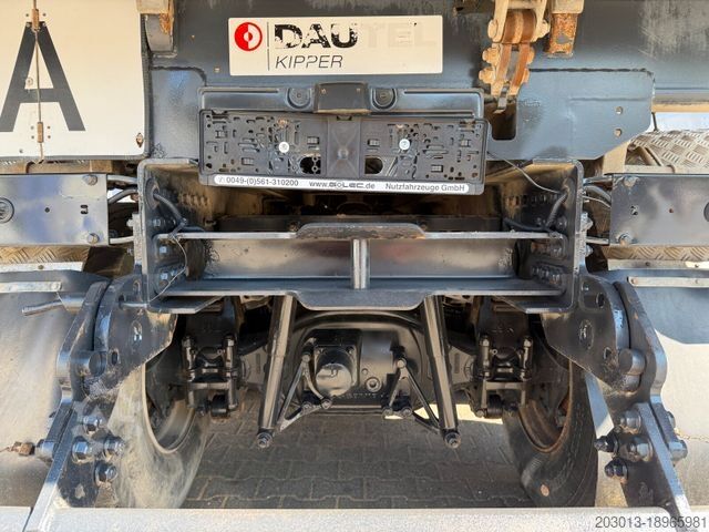 Autocarro ribaltabile SCANIA P 410 8x4 Dreiseitenkipper DAUTEL