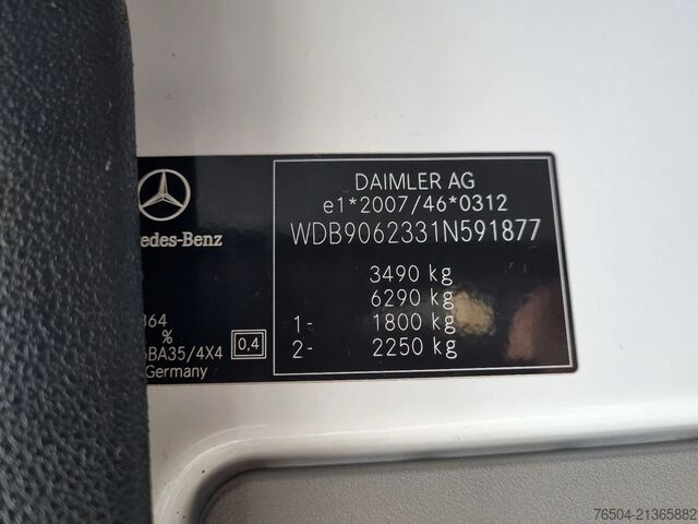 Lona Mercedes-Benz Sprinter 316 CDI 4X4 4MATIC DC open laadbak Hui...