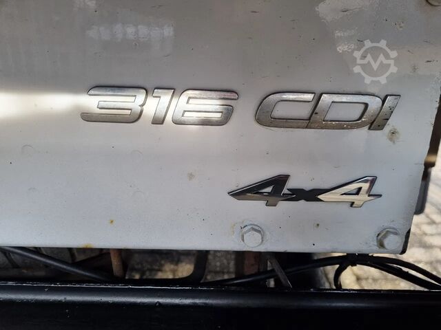 Lona Mercedes-Benz Sprinter 316 CDI 4X4 4MATIC DC open laadbak Hui...