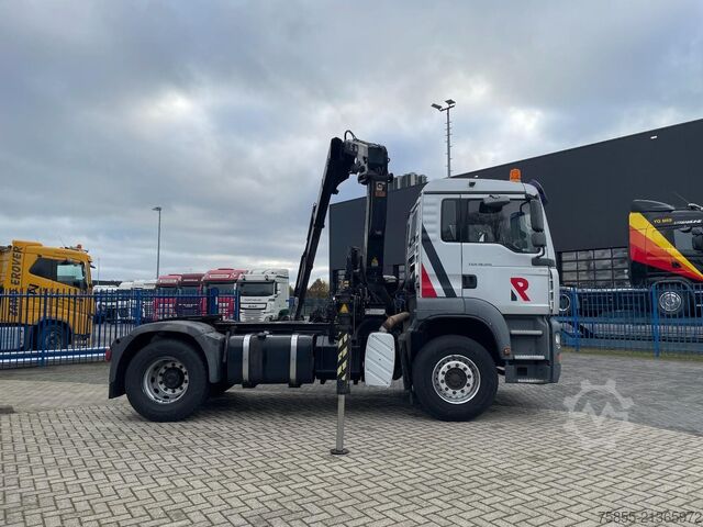Standard-SZM MAN TGA 18.310 Hiab 166 E-3 HIDUO Crane-Kran + Remo...