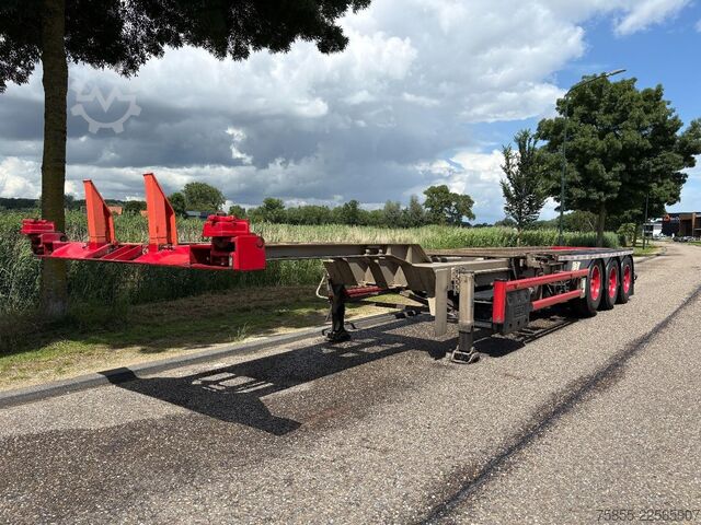 Transport kontenerowy Renders RSCC 12 27 Multichassis / BPW Axles / Liftaxle ...