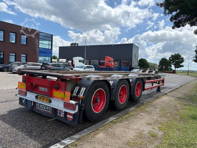 Transport kontenerowy Renders RSCC 12 27 Multichassis / BPW Axles / Liftaxle ...