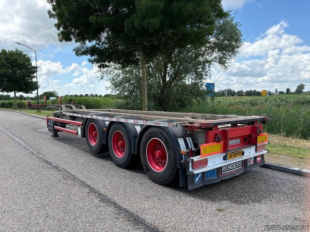 Transport kontenerowy Renders RSCC 12 27 Multichassis / BPW Axles / Liftaxle ...