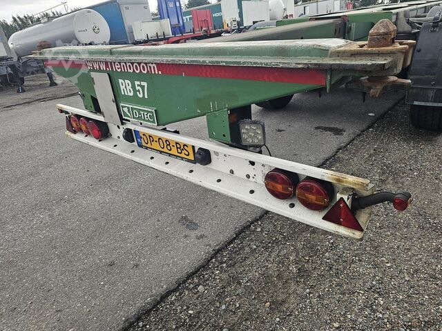 Containervervoer D-TEC VCC-01 FLEXITRAILER/ALL CONNECTIONS/ APK/TUV 26...