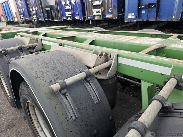 Containervervoer D-TEC VCC-01 FLEXITRAILER/ALL CONNECTIONS/ APK/TUV 26...