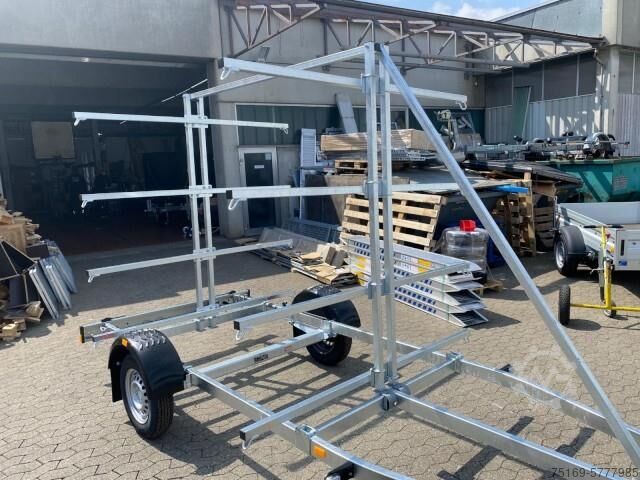 Båttrailer Brenderup Brenderup 160750UB CX Kanu / Kajak Anhänger, 750 kg 100 km/h, 4,8 m