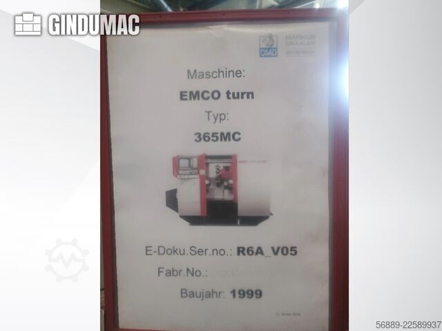 EMCO EmcoTurn 365 MC EMCO EmcoTurn 365 MC