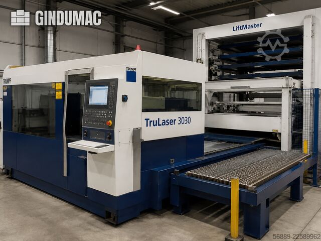 TRUMPF TruLaser 3030 incl. Liftmaster TRUMPF TruLaser 3030 incl. Liftmaster