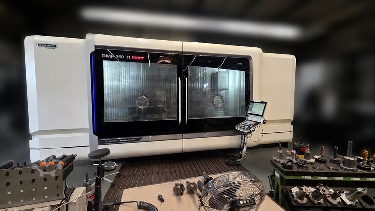 Uniwersalne centrum obróbcze DMG MORI DMF 360|11 linear