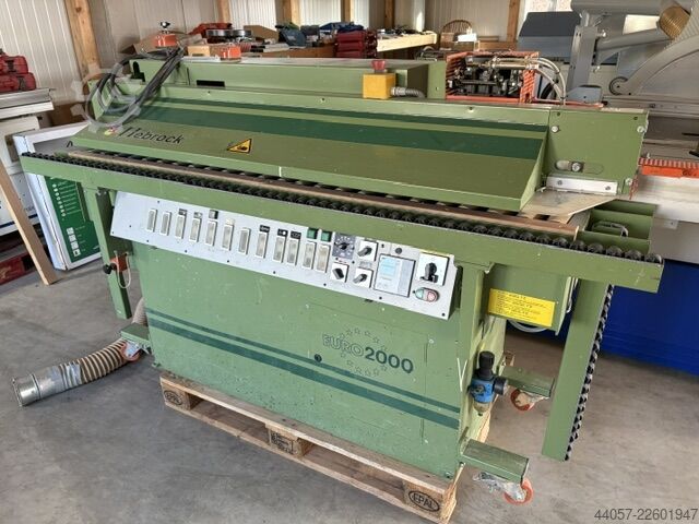 Kantenanleimmaschine HEBROCK Euro 2000