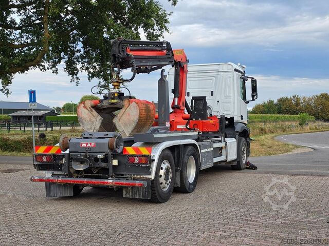 Hakenarmsystem Mercedes-Benz Arocs KRAAN/HAAK!! EURO6!! BELGIUM TRUCK!