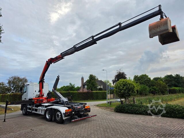 Hakenarmsystem Mercedes-Benz Arocs KRAAN/HAAK!! EURO6!! BELGIUM TRUCK!
