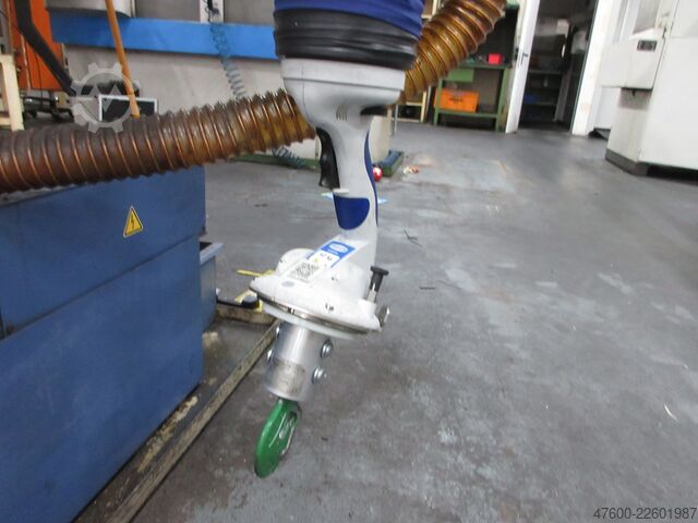 Żuraw słupowy obrotowy, żuraw obrotowy, wysięg 4,6 m, udźwig 50 kg Schmalz Jumbo Flex Drehkran Vacuumsauger Vacupowerlift Vacuum Sauger Saugheber