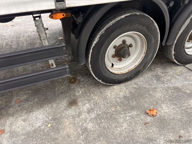 Remorque ouverte avec bâche Möslein TPW 105 D 7,30  Tandem- Schiebeplanenanhänger zum Durchladen