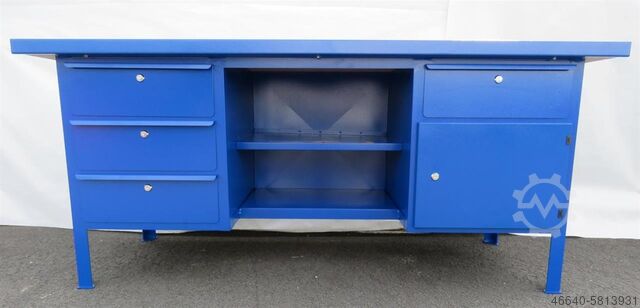Tesisatçı tezgahı SANDERS BLAU RAL 5010