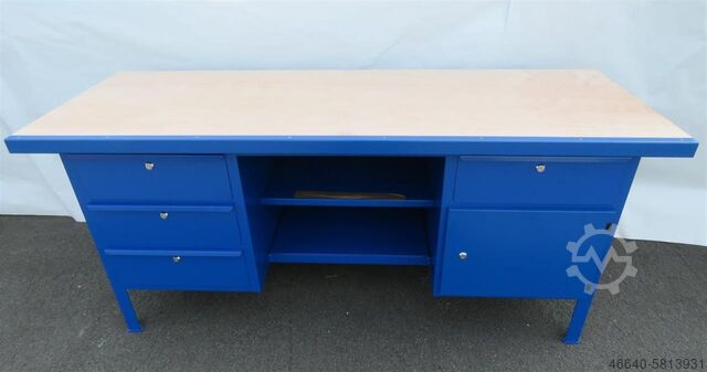 Werkbank SANDERS BLAU RAL 5010