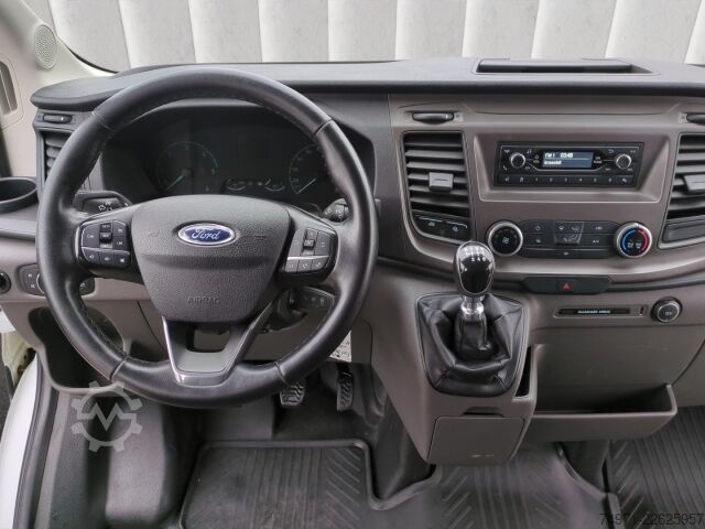 Camião plataforma com lona Ford Transit Pritsche+Plane AWD DoKa L3 3,5t*7-Sitzer