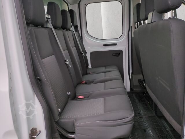 Platós teherautó ponyvával Ford Transit Pritsche+Plane AWD DoKa L3 3,5t*7-Sitzer