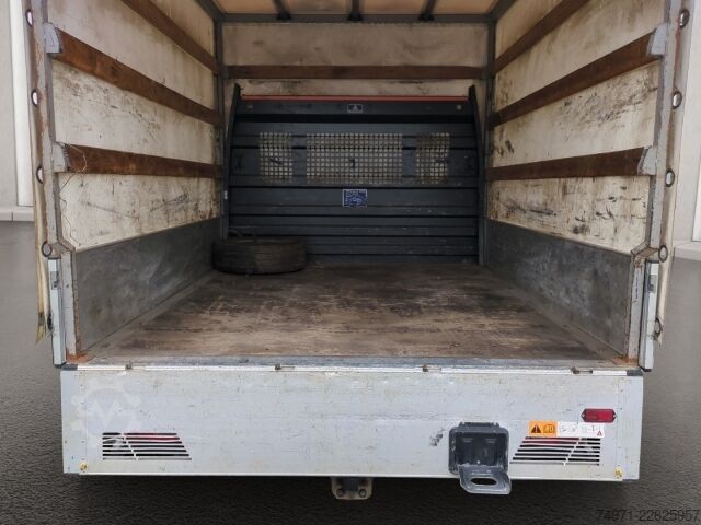 Platós teherautó ponyvával Ford Transit Pritsche+Plane AWD DoKa L3 3,5t*7-Sitzer