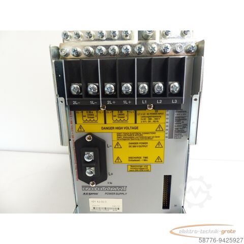 Indramat component Indramat KDV 4.1-30-3 Power Supply SN: 239288-00525