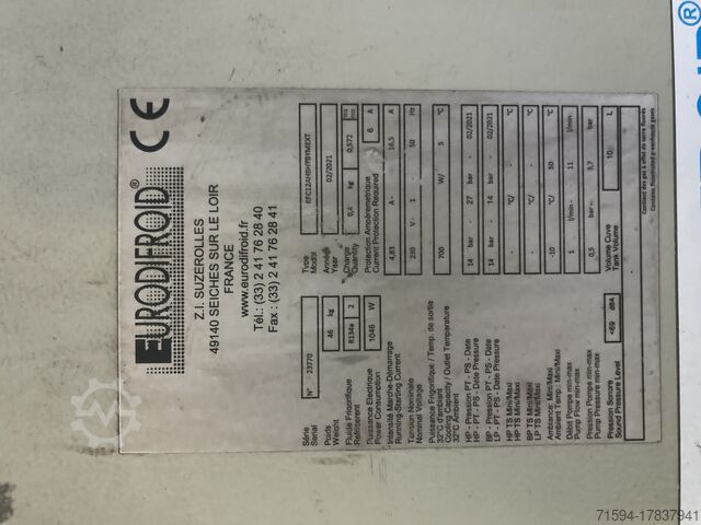 Raffreddatore RFC12 da 700 W eurodifroid RFC12