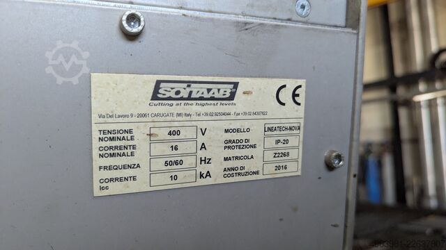 Corte a plasma SOITAAB LINEATECH-NOVA