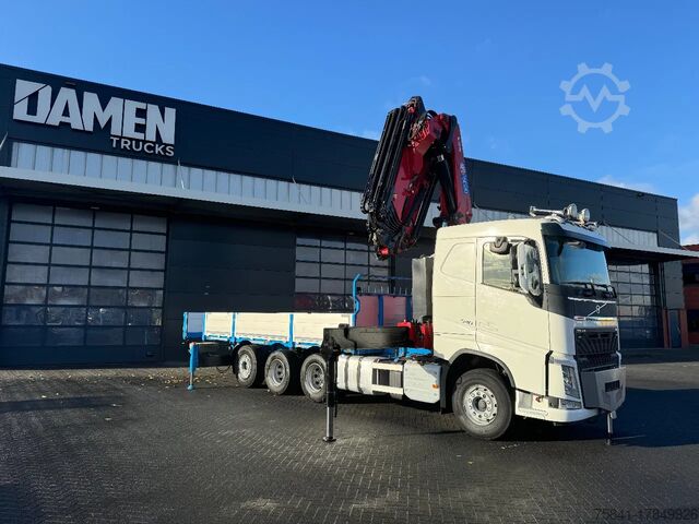 Kranbil Volvo FH 540 8x4 HMF 6020-O K6 + JIB FJ 1200-6
