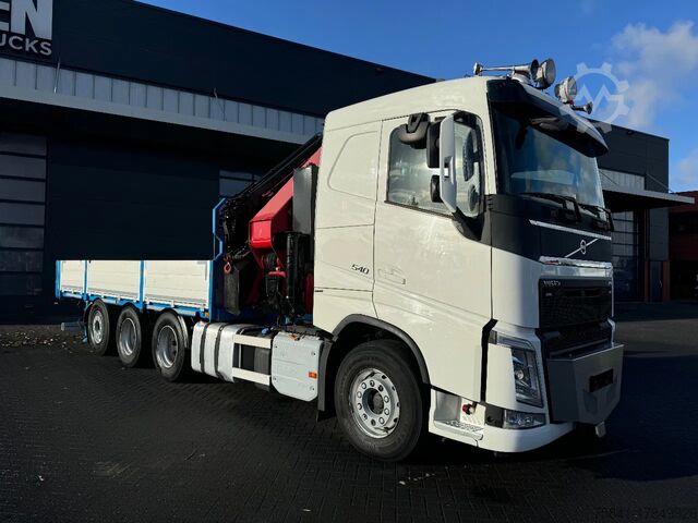 Kranbil Volvo FH 540 8x4 HMF 6020-O K6 + JIB FJ 1200-6