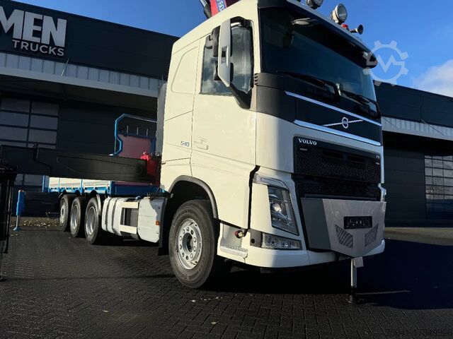 Jeřábové vozidlo Volvo FH 540 FH 540 8x4 HMF 6020-O K6 + JIB FJ 1200-6