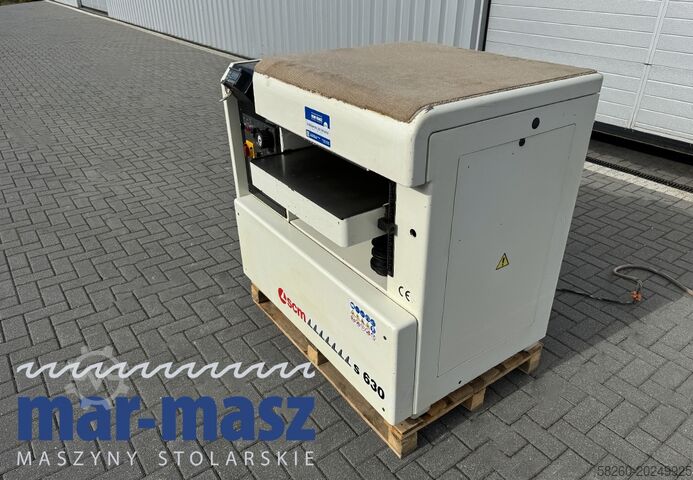 Kalınlık planyası, kalınlık makinasi, planya 630 SCM S630