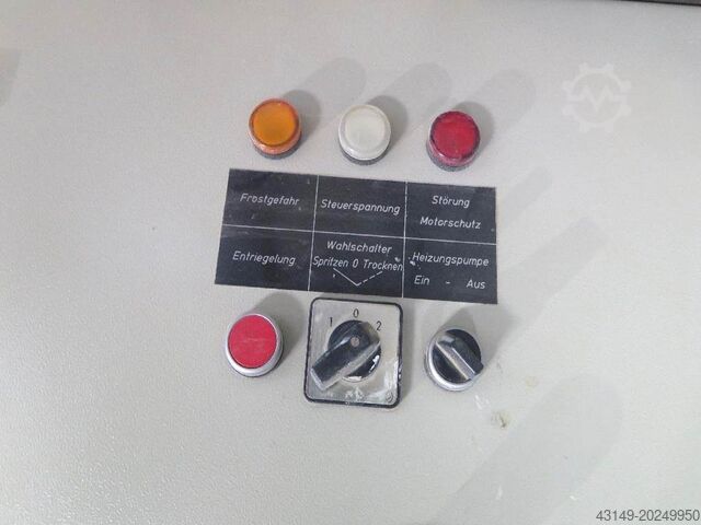 Verfnevelafzuiging + toevoerluchtsysteem Spänex