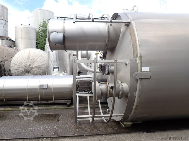 2 x 55 m³ Aluminium silos ø 3.000mm Zeppelin