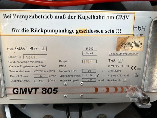 Cisternové vozidlo IVECO STRALIS 460 Tankwagen 6x2
