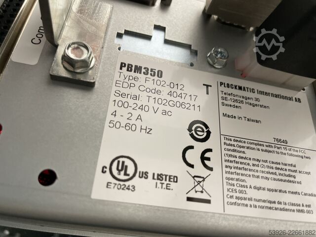 Systém dokončování dokumentů Plockmatic PBM350