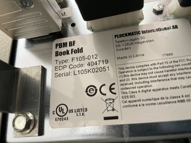 Systém dokončování dokumentů Plockmatic PBM350