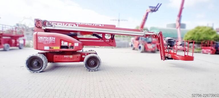 Ledad teleskopisk arbetsplattform Niftylift HR28 Hybrid 4x4