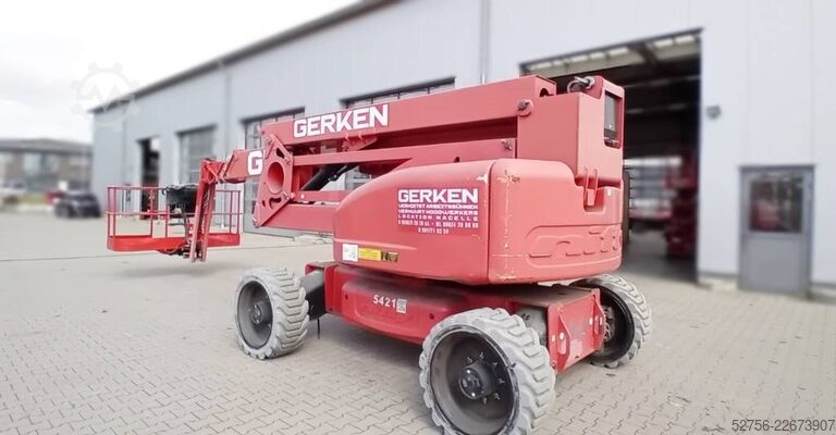 Ledad teleskopisk arbetsplattform Niftylift HR28 Hybrid 4x4