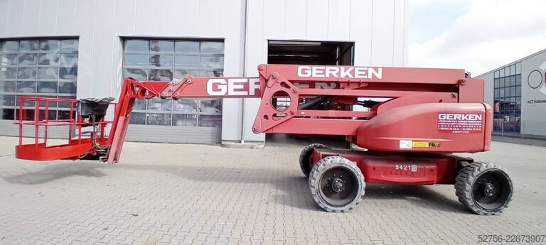 Ledad teleskopisk arbetsplattform Niftylift HR28 Hybrid 4x4
