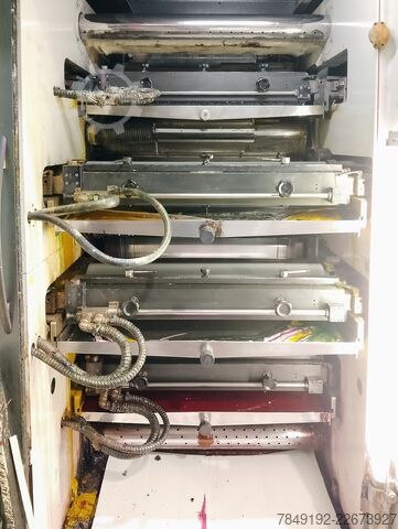 Tandwiel-loze flexodrukpers Koenig and Bauer Flexotecnica XDN8