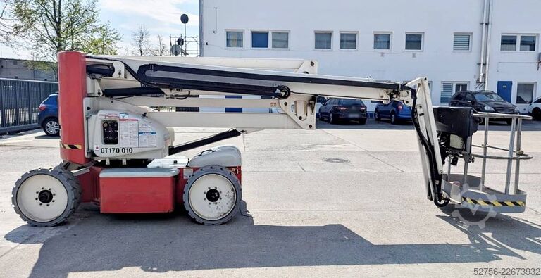 Scharnierende telescopische hoogwerker Niftylift HR17NE