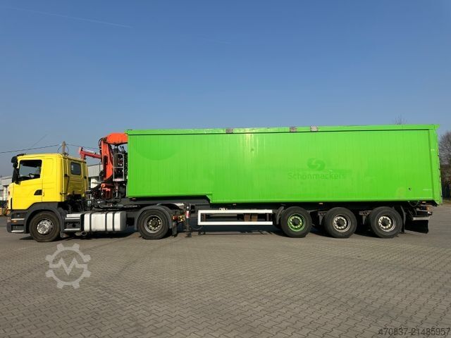 Tippsemitrailer  Reiling Glas Recycling / Palfinger PK 18000