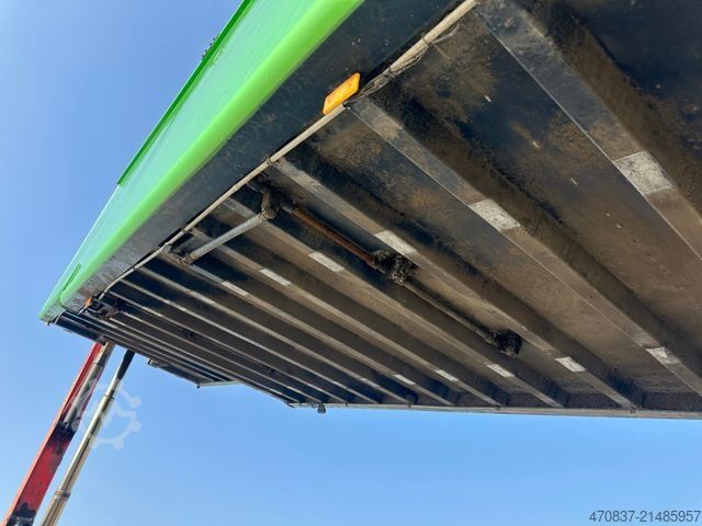 Tippsemitrailer  Reiling Glas Recycling / Palfinger PK 18000