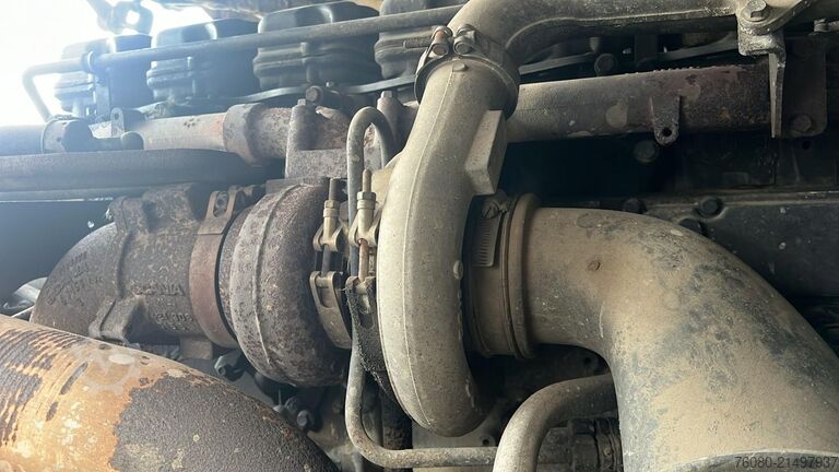 Systém ramene s hákem Scania 124 - 470 (BELGIAN TRUCK / 6X2 / PDE / GOOD CON...