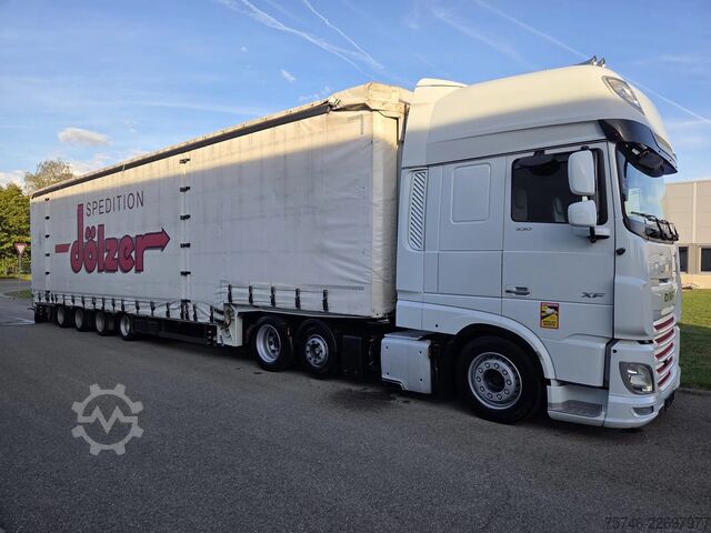 Duże obciążenie DAF XF 530 SSC 6x2/4*JUMBOZUG*Meusburger*7-Achs*Spe...