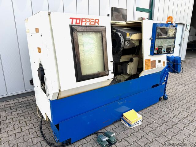 CNC Torna Tezgahı / Tongtai TNL-100 Tongtai -Topper TNL - 100 / Fanuc OT